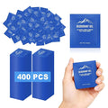 0.14oz Bulk Deodorant Gel Individually WrappedTrial Size Deodorant Mini Travel SizeNatural Mint And White Tea &amp Aluminum FreeGreat for Travel Homeless Shelters Charities Hotels (400)
