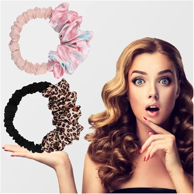 Heatless Curling Iron - Meatball Head Hair Magic Tool for Effortless Curls(B)