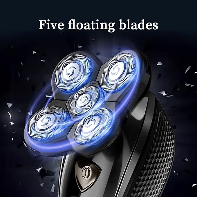 Electric Shaver Multifunctional Grooming kit Electric Shaver Wet Dry for Men Electric Razor Rechargeable Bald Head Shaving Machine Beard Trimmer Trimmer