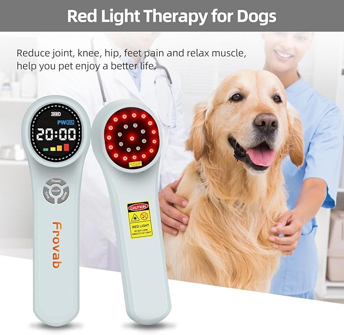 Cold Light Therapy Machine 4x980nm+4x810nm+16x660nm Red Light Therapy Device at Home Infra Red Light Therapy for Pain Hand Held Red Light Therapy Device for Elbows Knees Shoulders Hands