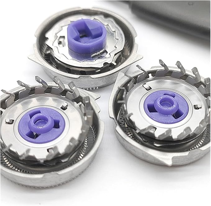 3PCS HQ8 Razor Blade Replacement HeadCompatible for PhilipsElectric Shaver PT730 PT735 PT860 PT870 AT750 AT751 AT890 AT891 HQ7120