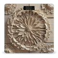 Wood Carving Texture Scale for Body Weight Digital Bathroom Scale Toughened Glass High Precision Scales for Body Weight with Large LCD Backlight Display Weight Scales