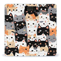 Women's Fashion Automatic Switch Digital Bathroom Weighing Scale Smart Scale Cute Cat Kitten Head Cartoon Cats