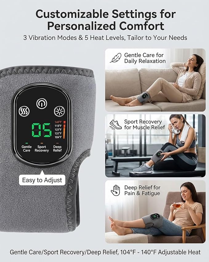 Try Massage ProTriple Therapy Foot MassagerAnkle Renew Spa Bath Cordless Electric Heated with 5 Heat &amp 3 Vibration for Pain Relief Relaxation Neuropathy Home Office Family Ideal Gift (2)