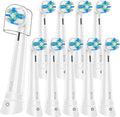 iO Replacement Heads Compatible with Oral b iO 2/3/4/5/6/7/8/9/10 Series Electric ToothbrushToothbrush Heads with Medium-Hard Bristles for Plaque Removal &amp Teeth CareWhite