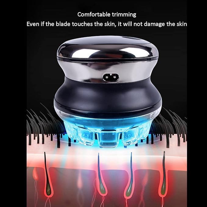 Head Shavers for Bald Men Waterproof Washed Not Rust Bald Head Shaver Rechargeable High Precision Electric Head Hair Shaver
