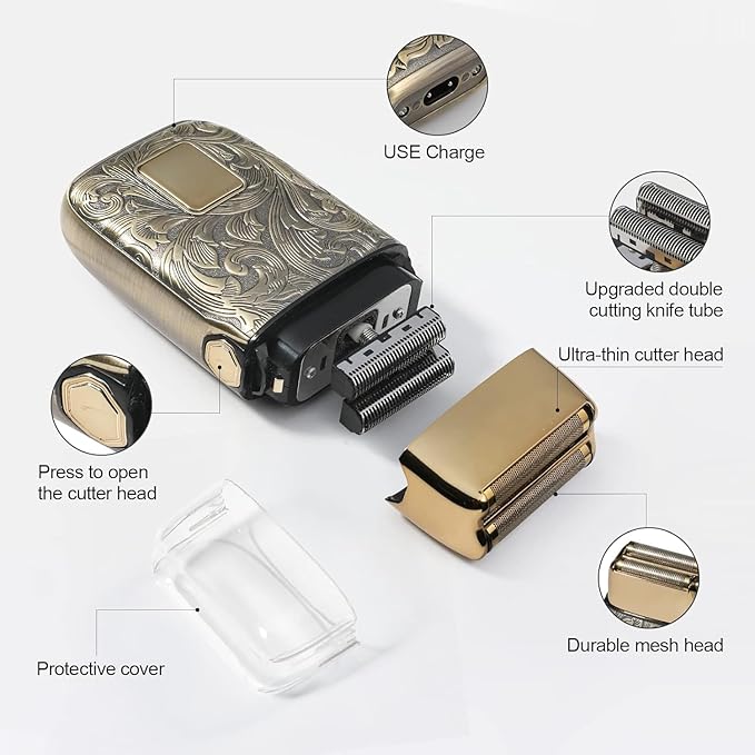 Ufree Foil Shaver and Foil Shaver Head Set