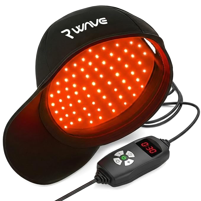 Red Light Therapy Cap for Hair Growth – Infrared Light Therapy Treatment 176 LEDs 660 nm Red + 850 nm Infrared for Hair Loss Regrowth - Safe Scalp Boosting Care at Home