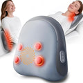 Shiatsu Back and Neck Massager with Heat – Deep Kneading Lower Back Massager Pillow for Relaxation – Corded Design for Lower Back – Gift for Your Loved Ones