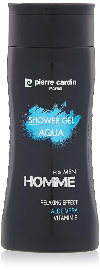 Natural Moisturizing Shower Gel Body Wash for Men (Aqua Aloa Vera 10.15 oz / 300 ml)