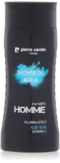 Natural Moisturizing Shower Gel Body Wash for Men (Aqua Aloa Vera 10.15 oz / 300 ml)