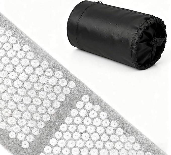 acupressures Roll Mat - Tension Release Base Portable Wellness Surfaces Spine Stimulation Board Recovery Support Platforms | Body Massage System Wellness Circulation Relaxation Balance for Travel