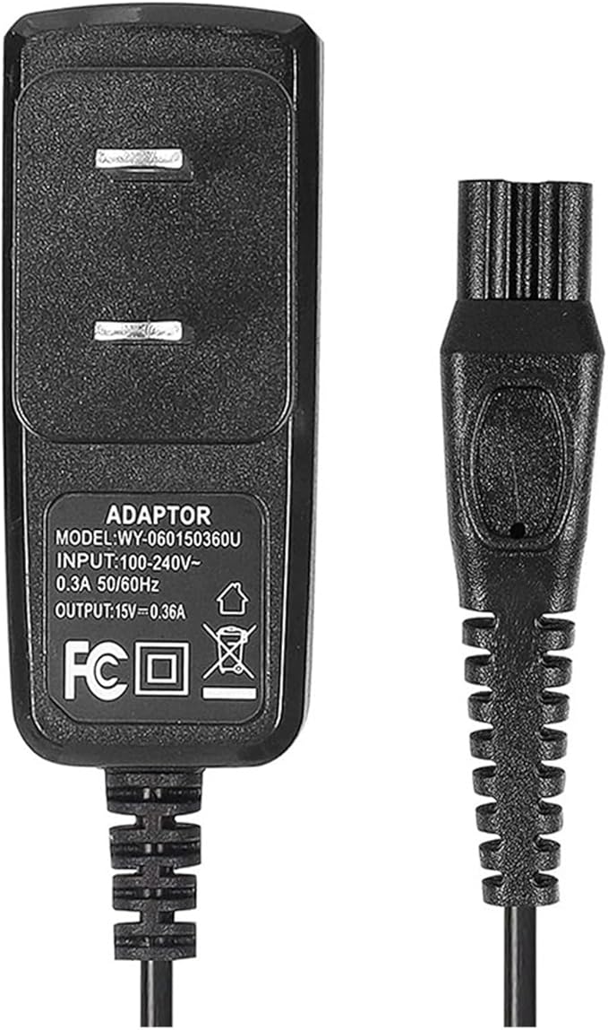 Shaver Charger CordCompatible for PhilipsHq8505 Replacement Fit 7000 5000 3000 Series Electric Shaver US Plug.