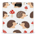 Men's Smart Scale for Body Weight Digital Bathroom Weighing Scale Automatic Switch Energy Saving Scale Autumn Hedgehogs Leaves Mushrooms