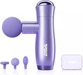 PGM Portable Massage Gun Deep Tissue Massage Gun Percussion Massager for Chronic Back Pain ReliefLightweight Hand held Electric Fascia Gun for Back Shoulder Pain ReliefNeck