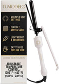 Marcel Curling Iron ¾” Professional Power Barrel – Nano Titanium Ionic Heat Technology for Long-Lasting Curls Temperature Control Ceramic Coating Versatile for Fine to Thick Hair