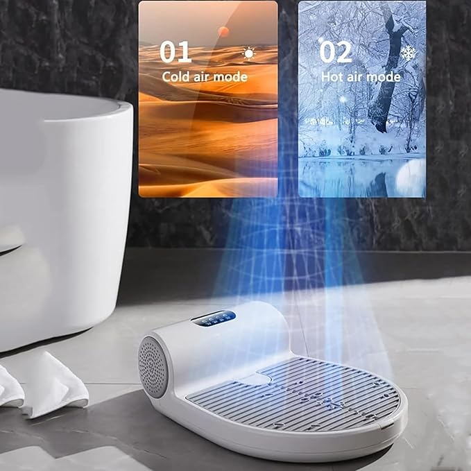 Full Body Dryer Body Dryer After Shower Bodys and Feet Dryers with Foot Touch Screen Bodys Care Dry for Bathroom Hotel Feet Touch Screen Drying Machine Up to 185℉(with Weighing Scale)