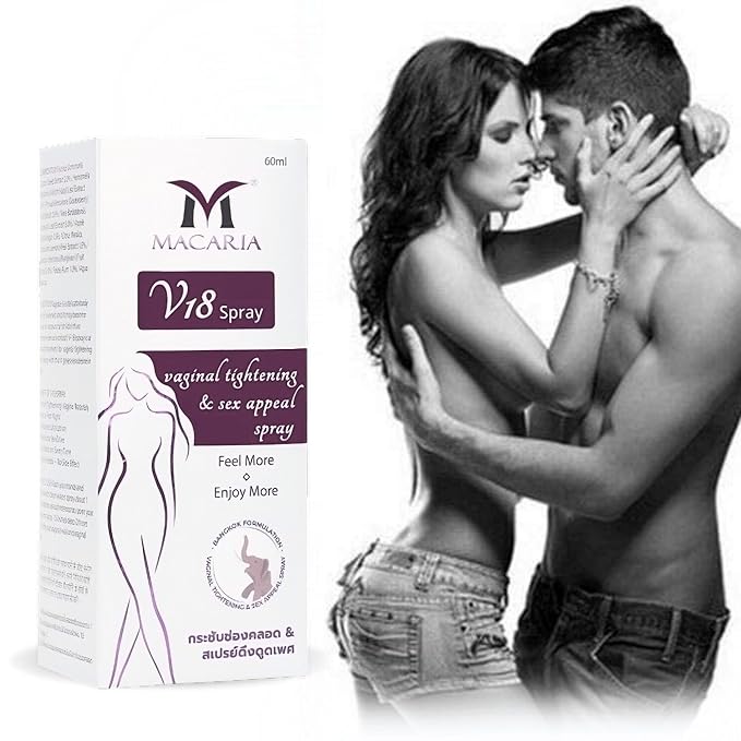 MACARIA V18 Vaginial yoni Tightening Spray Oil for VagIna Instantly - Feminine Care for Vaginal Tightening | Vaginal tightener tightening for women