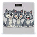 Wolfs Smart Scale for Body Weight Accurate Bathroom Scale with LED Display Digital Weight Scales Weighing Machine High Precision Scales for Bath Home