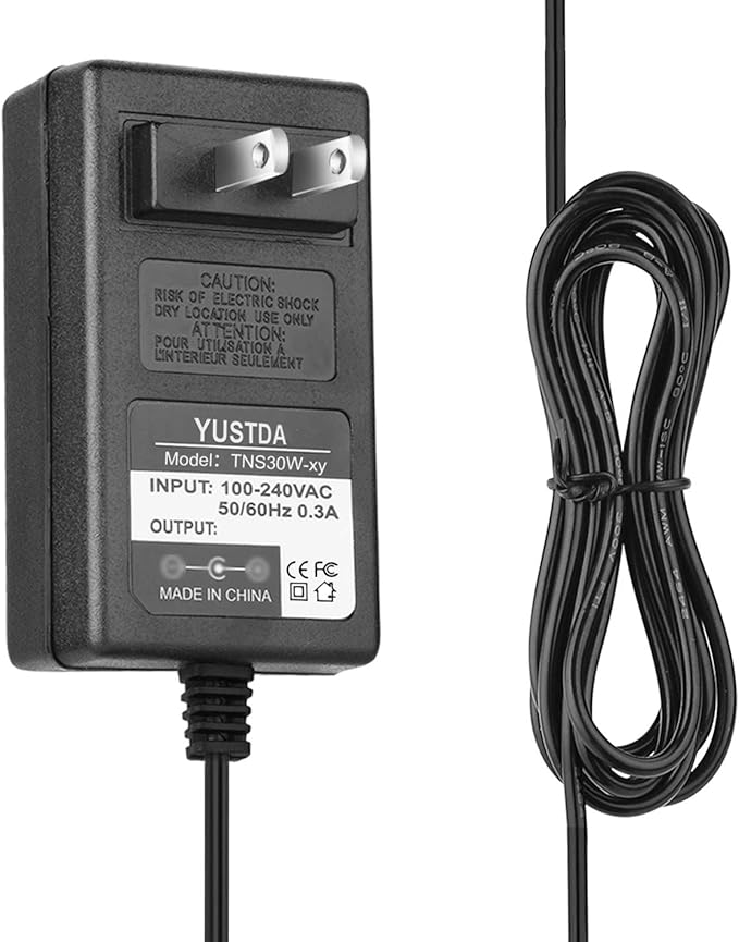 AC/DC Adapter Charger for Awesafe Portable Massage Gun Handheld Deep Tissue Muscle Massager Model # A02 02000 001-00 Battery #4150 032-00 Power Supply