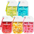 Hand Sanitizer Spray 5Pack Spray Hand Sanitizer Travel Size With Keychain Scented Power Mist Teen Girl Gifts1.35FL.OZ(WatermelonLemonStraberryCitrusOcean