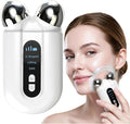 Microcurrent Facial Device Professional Anti-Aging Skin Tightening Machine with Red Light Microcurrent Facial Roller for Instant Face Sculpting &amp Toning Jawline Defining &amp Eye De-Puffing