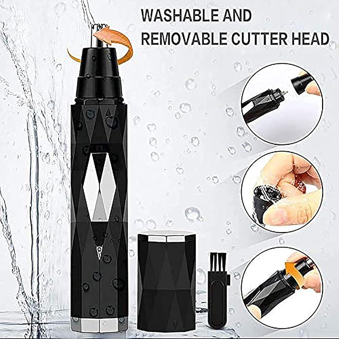 Nose and Ear Hair Trimmer – Professional Painless Trimmer for Men and Women Waterproof
