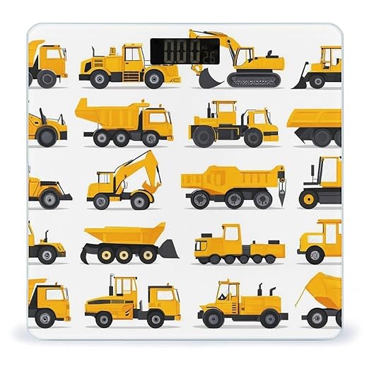 Energy Saving Scale Bathroom Weighing Scale Smart Scale for Body Weight Digital Construction Equipment Forklifts Cranes Excavators Tractors Bulldozers Trucks