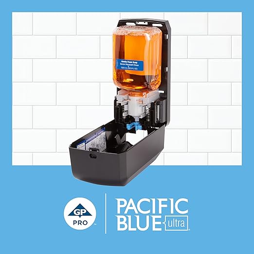 Georgia-Pacific Pacific Blue Ultra Manual Gentle Foam Hand Soap Refills by GP PRO Pacific Citrus437151200 mL Per Bottle4 Bottles Per Case
