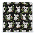 Energy Saving Scale Bathroom Weighing Scale Smart Scale for Body Weight Digital Leaves Flowers Cartoon Koala