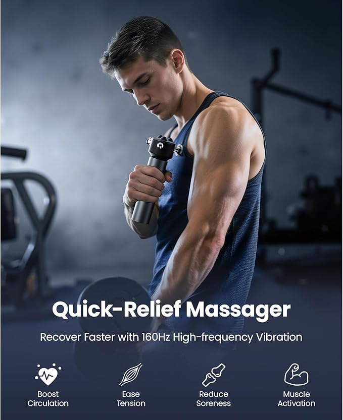 BOB AND BRAD T2 Massage Gun + G100 Pro Vibration Therapy Massager