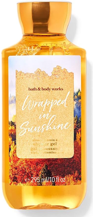 Bath &amp Body Works Wraapped In Sunshine Shower Gel Gift Sets For Women 10 Oz (Wraapped In Sunshine)