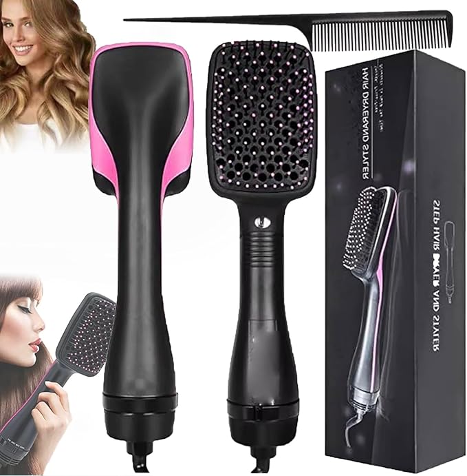 Comfort Comb Design Multifunctional Hair Multifunctional Hair Fast Comb 2-in-1 Straight Hair Comb Comfort Comb Design Household Multi-Functional Hair Comb
