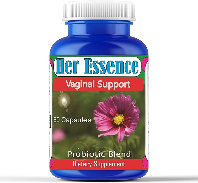 Celebrity LifeStyle Product Her Essense Probiotics for Women – Vaginal ph Balance Digestive &amp Urinary Tract Balance – Daily Feminine Care Gut Health for Women Probiotic Supplement – 60 Capsules