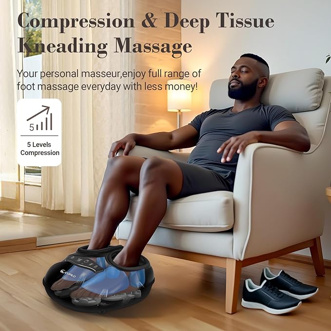 Shiatsu Foot Massager with Heat
