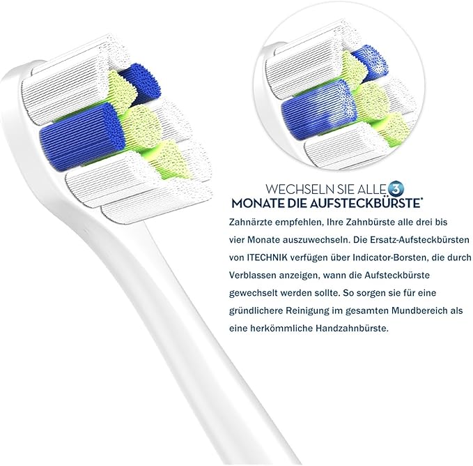4/8pcs Replacement Toothbrush HeadsSonic Care Heads Brush Compatible for Sonicare Handle(8pcs)