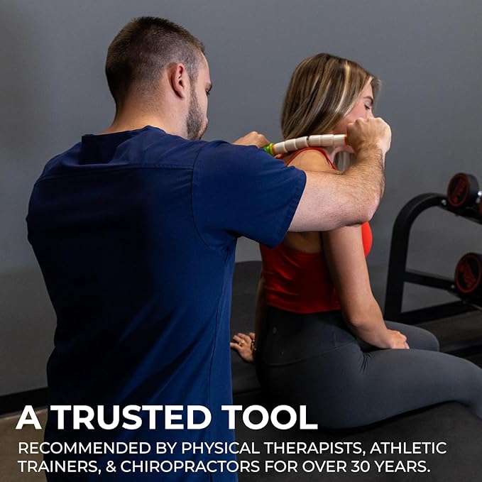 The Original Massage Stick - Self Myofasical Release Muscle Roller Stick - 14 Little Stick