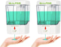 Alpine Industries Alpine Industries Automatic Transparent Gel Hand Sanitizer 700 Ml Commercial Heavy Duty White (Pack of 2)
