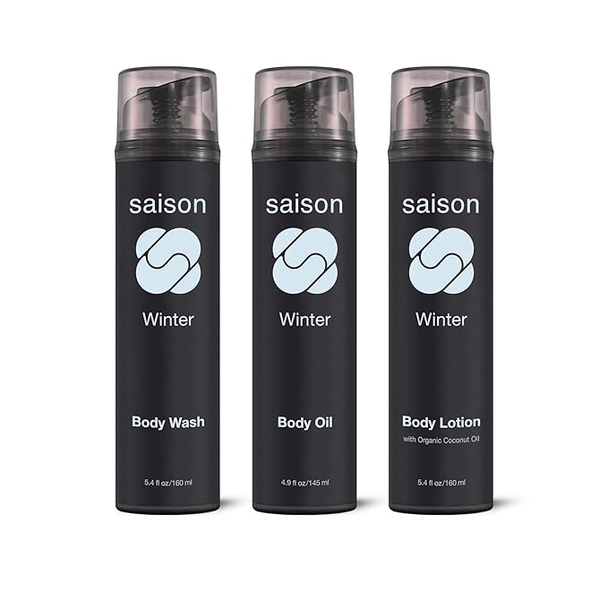 Saison® Winter Body Wash | Organic Natural Vegan &amp Cruelty Free Beauty