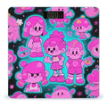 Cartoon Print Weight Scale Large Digital Bathroom Scales with Bright LED Display Non Slip Digital Scale and Step On Fashion Weighing Machine for Body