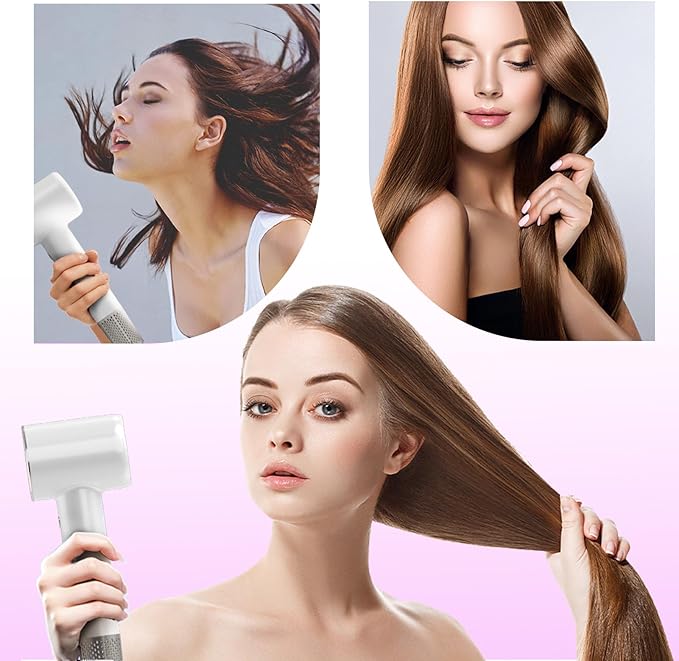 110000 RPM high-Speed brushless Motor and Negative ion BlowerWide Mouth Ceramic hairdryerFlat end Blow Dryer.