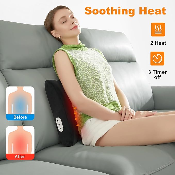 CILI Foot Massager &amp Lumbar Support Pillow