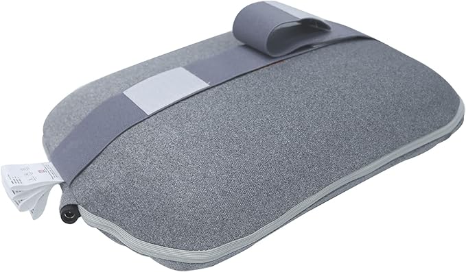 Master Massage Bravo Mini Shiatsu Massage Throw Pillow Grey