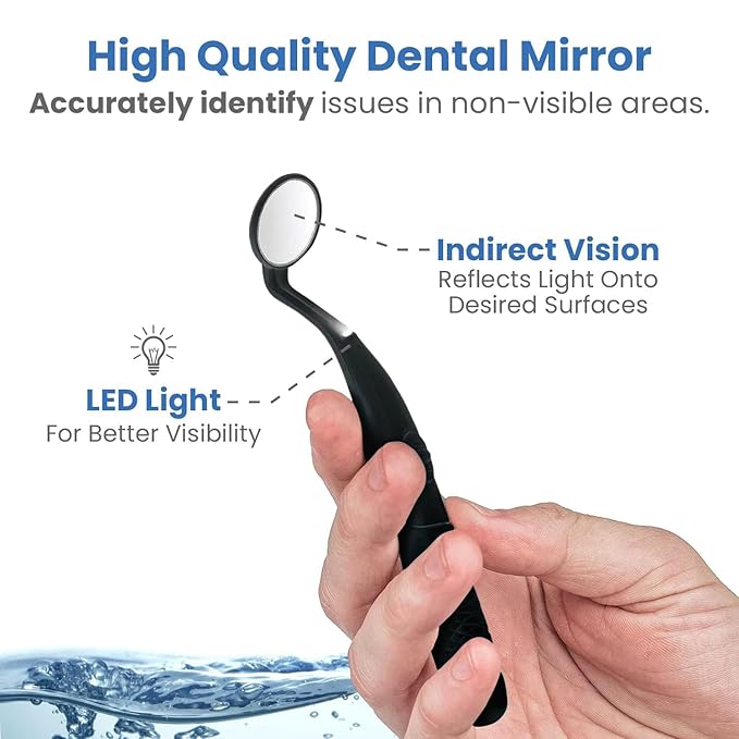 AquaSonic Home Dental Center Rechargeable Power Toothbrush &amp Smart Water Flosser - Complete Family Oral Care System - 10 Attachments and Tips Included - Various Modes &amp Timers (Black)