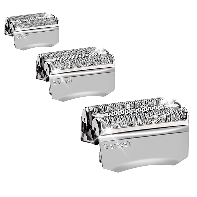 70S Electric Shaver Head Replacement Part Compatible with Braun Series 7 70S Electric Shaver Head Replacement (3 Pack)
