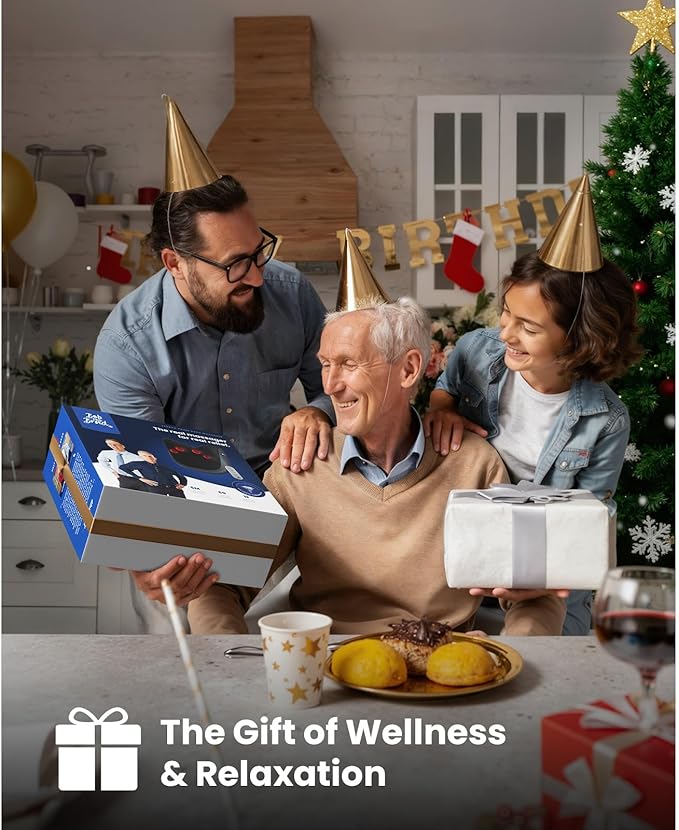 BOB AND BRAD Back Massager for Pain Relief Deep FSA Eligible HSA Eligible EZBack Prime Corded Design Shiatsu Neck and Back Massager with Heat for BackShouldersBody Muscle Tissue Gifts for Women Men
