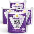 Tazza TAZZAWP1200 Wet Wipes - Bulk 4 x 1200 Ct Durable Pre-Saturated Cleaning Gym Equip Wipes. 1 penny a wipe!