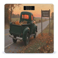 Autumn Fall Truck Weight Scale Cute Bathroom Scale for Body Highly Accurate Digital Weighing Machine for People Compact LCD Display Scales with Sturdy Toughened Glass Scales