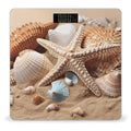 Seashells Starfish Bathroom ScaleHighly Accurate Digital Weighing Machine for People Bright LED Display Weight Scale for The Aldult Home Use
