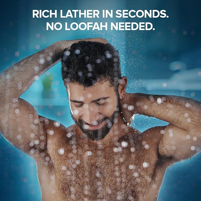 Villain Ocean Mist Body Wash Infused with Hard Water Softener Aquatic fresh Shower Gel for Men Aloe Vera Neem and Vitamin E Hydrating and Energising Skin Friendly Paraben Free Vegan Body Cleanser